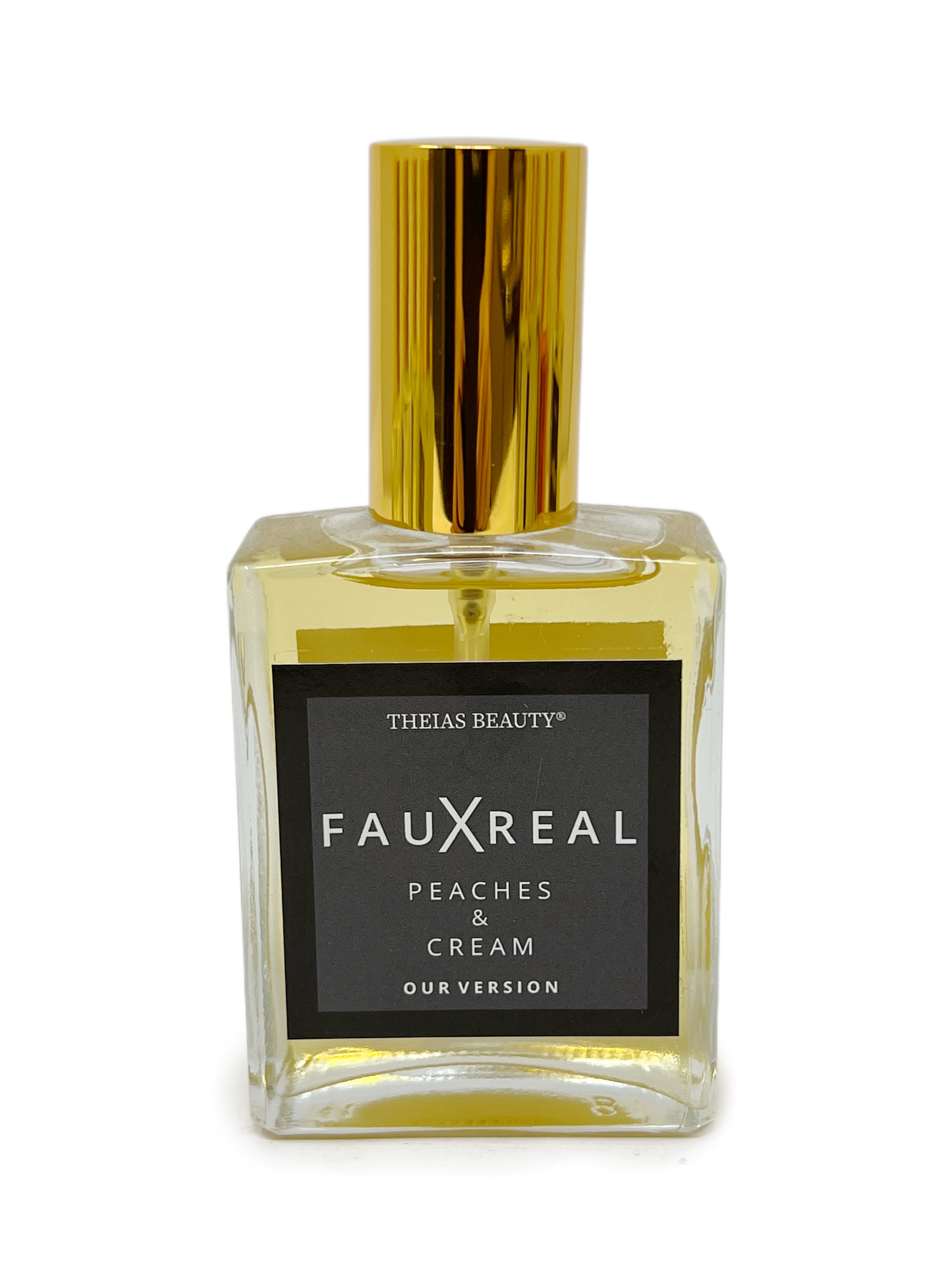 FAUXREAL Peaches & Cream – Designer-Inspired Fragrance (Spray & Roll-On)