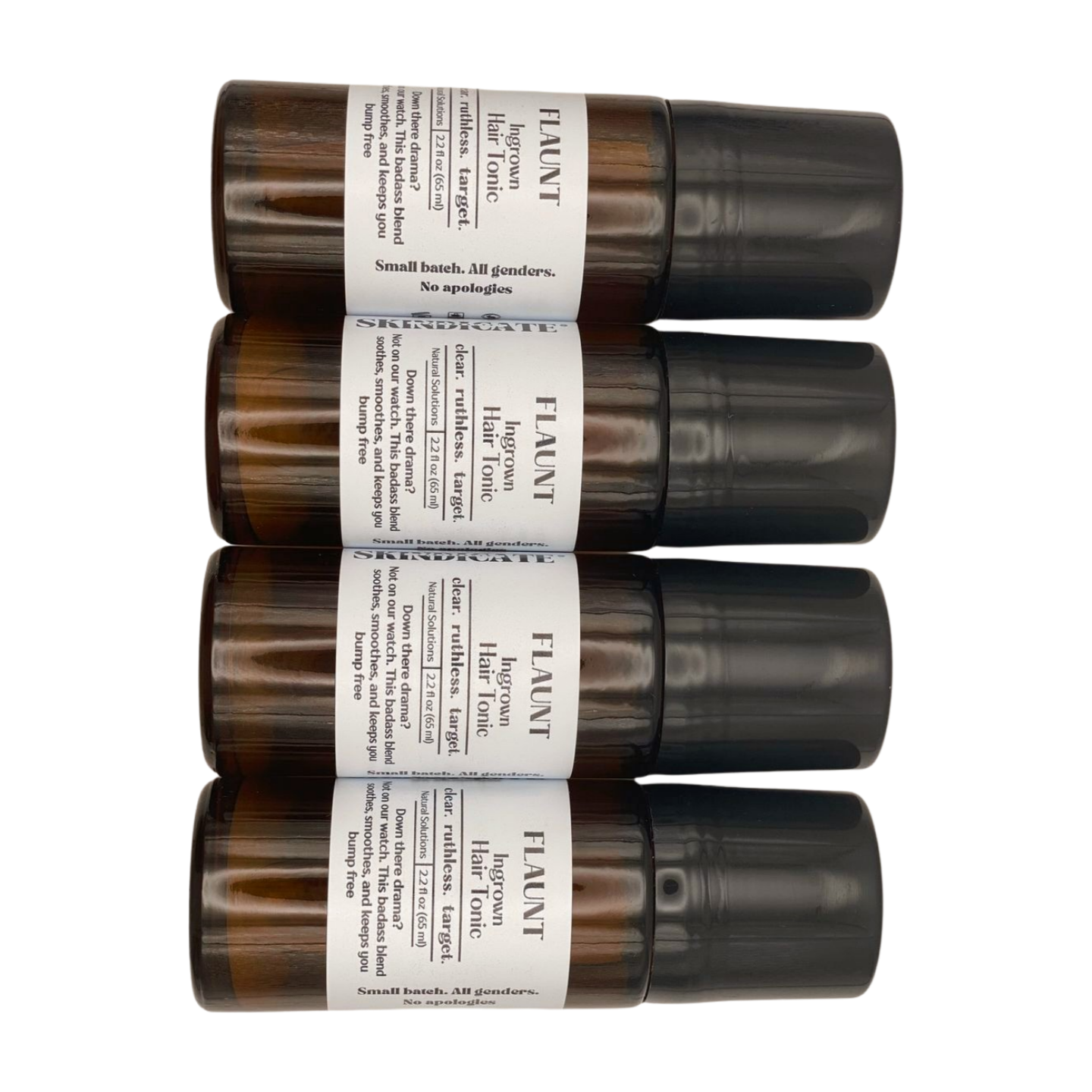 FLAUNT — Ingrown Hair Roll-On Tonic Because smooth skin deserves an encore.