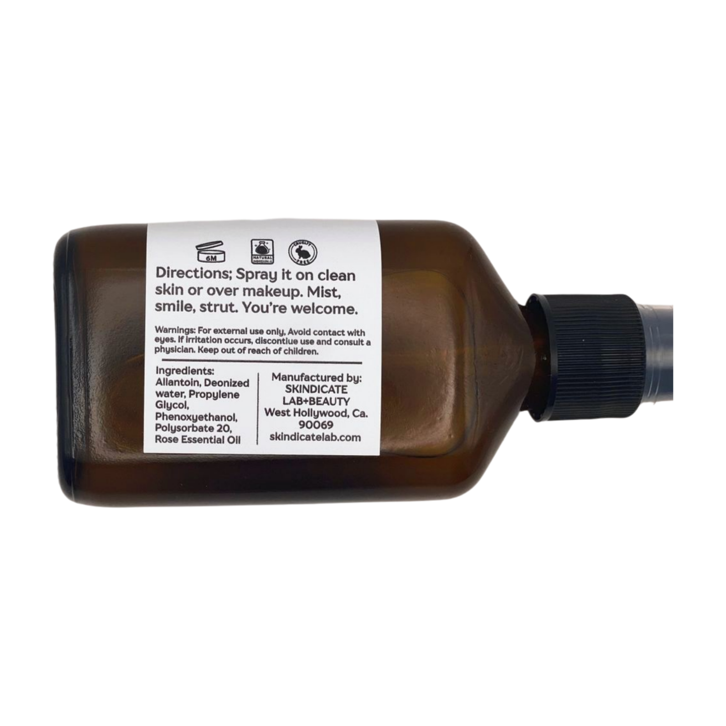 ROSÉ — Rose Water Face Refresher + Makeup Setter Hydration. Attitude. Repeat.