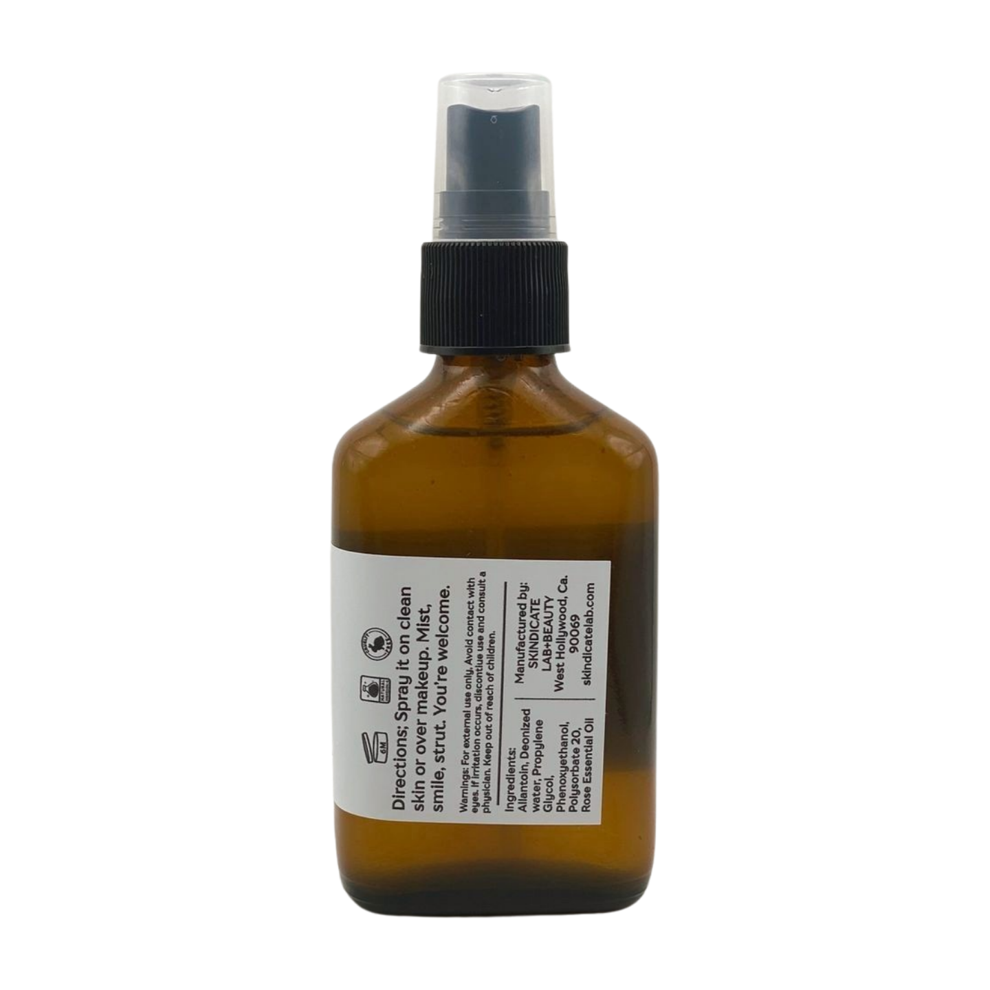 ROSÉ — Rose Water Face Refresher + Makeup Setter Hydration. Attitude. Repeat.