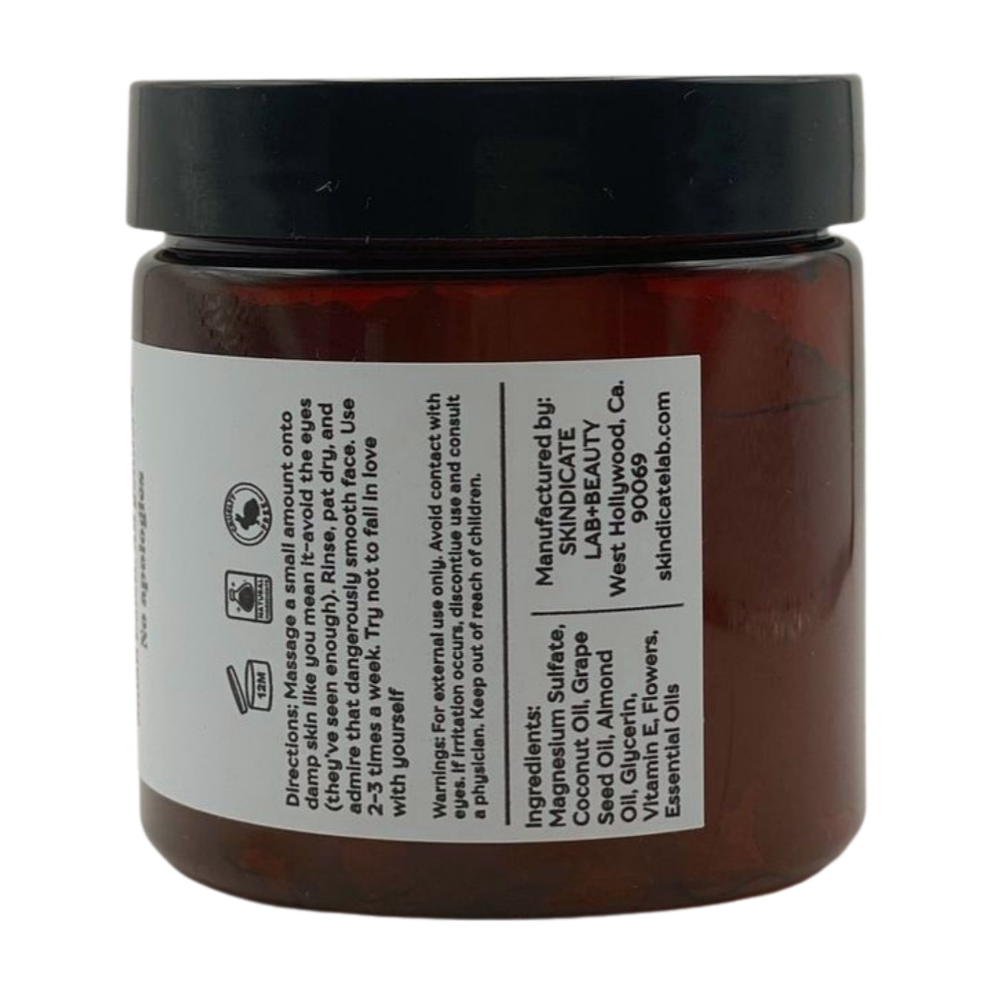 STRIPPED — Gentle Exfoliating Salt Scrub (Face) For skin that likes it smooth.