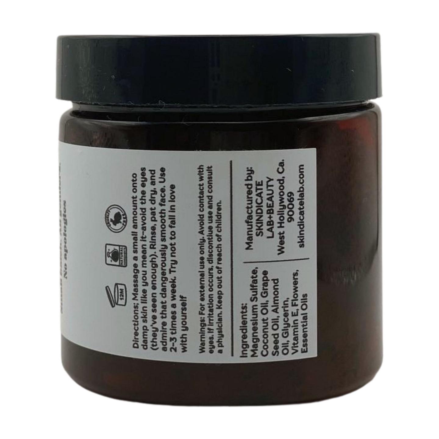STRIPPED — Gentle Exfoliating Salt Scrub (Face) For skin that likes it smooth.