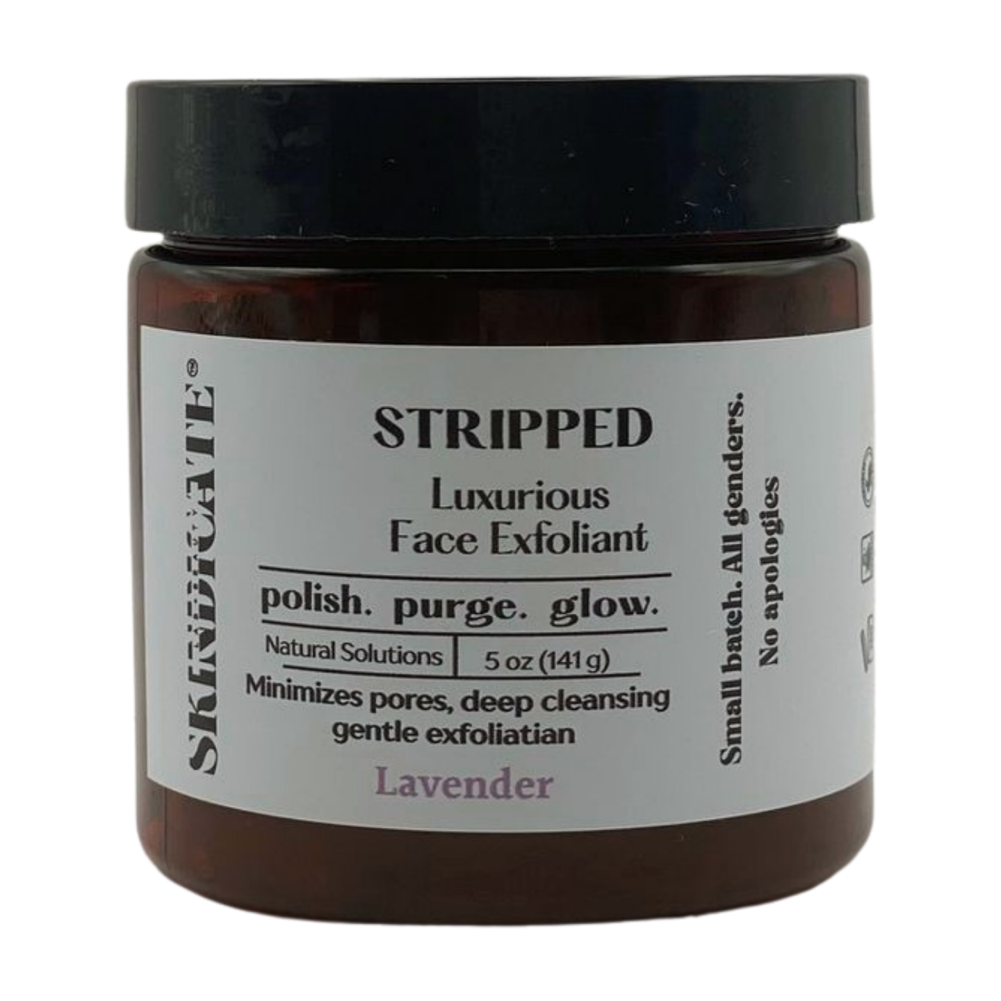 STRIPPED — Gentle Exfoliating Salt Scrub (Face) For skin that likes it smooth.