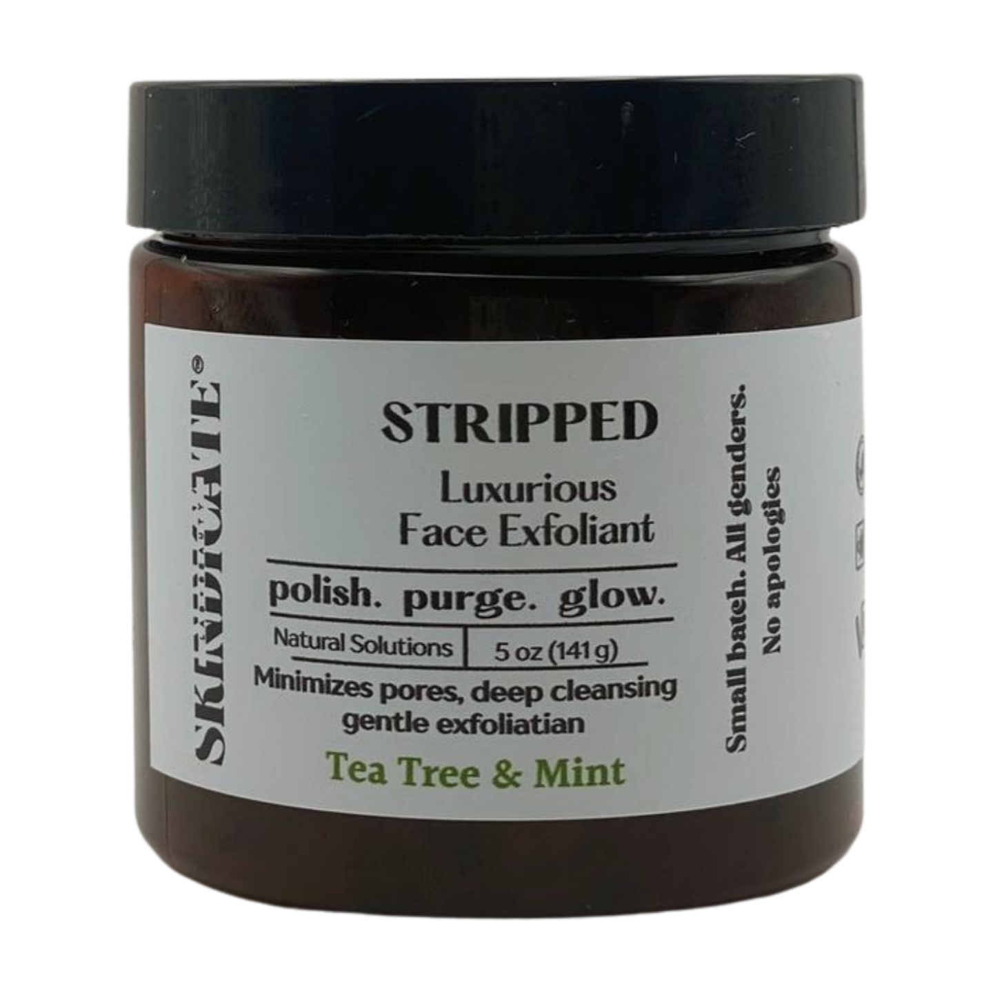 STRIPPED — Gentle Exfoliating Salt Scrub (Face) For skin that likes it smooth.