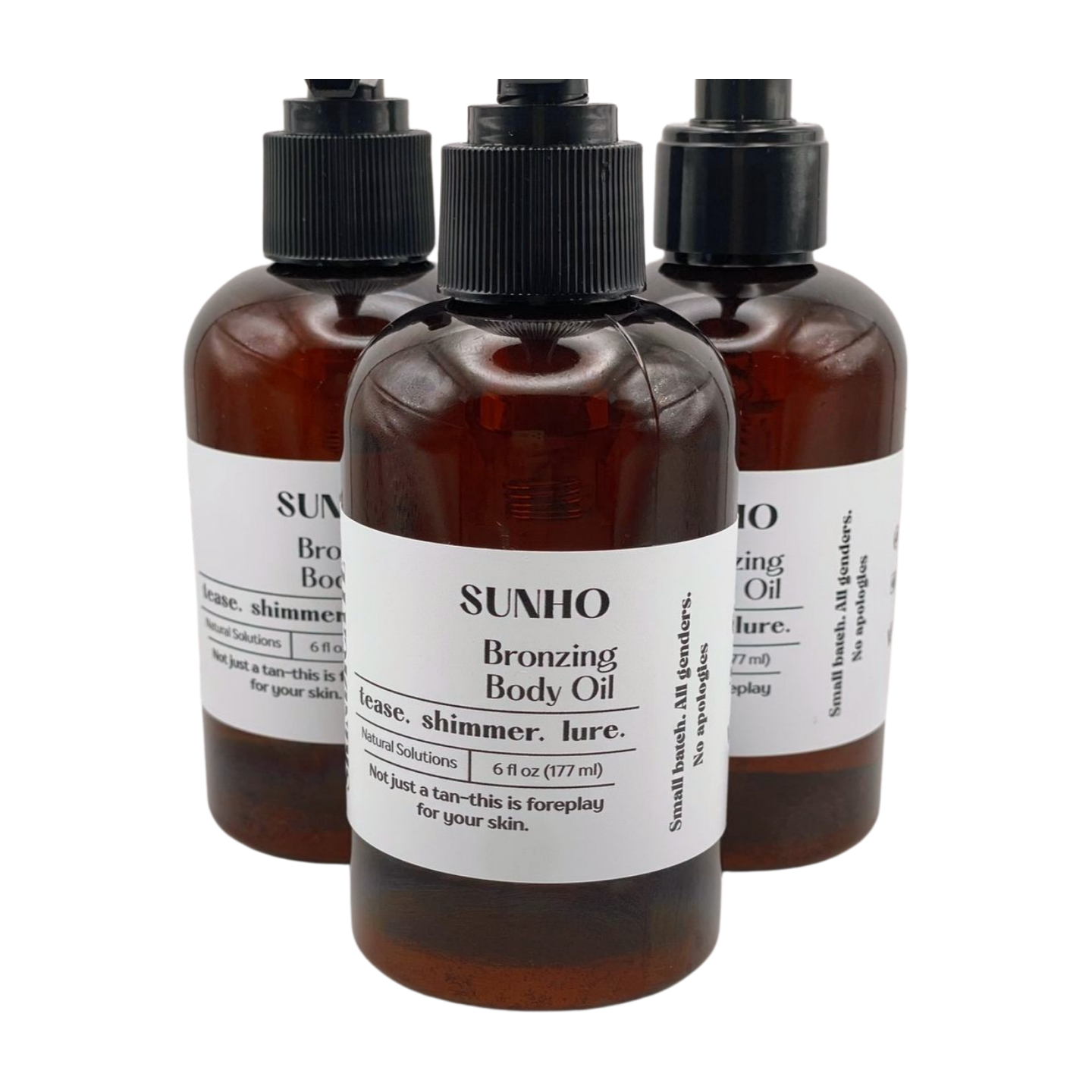 SUNHO — Body Sun Oil with Bronzers Glow darker, faster