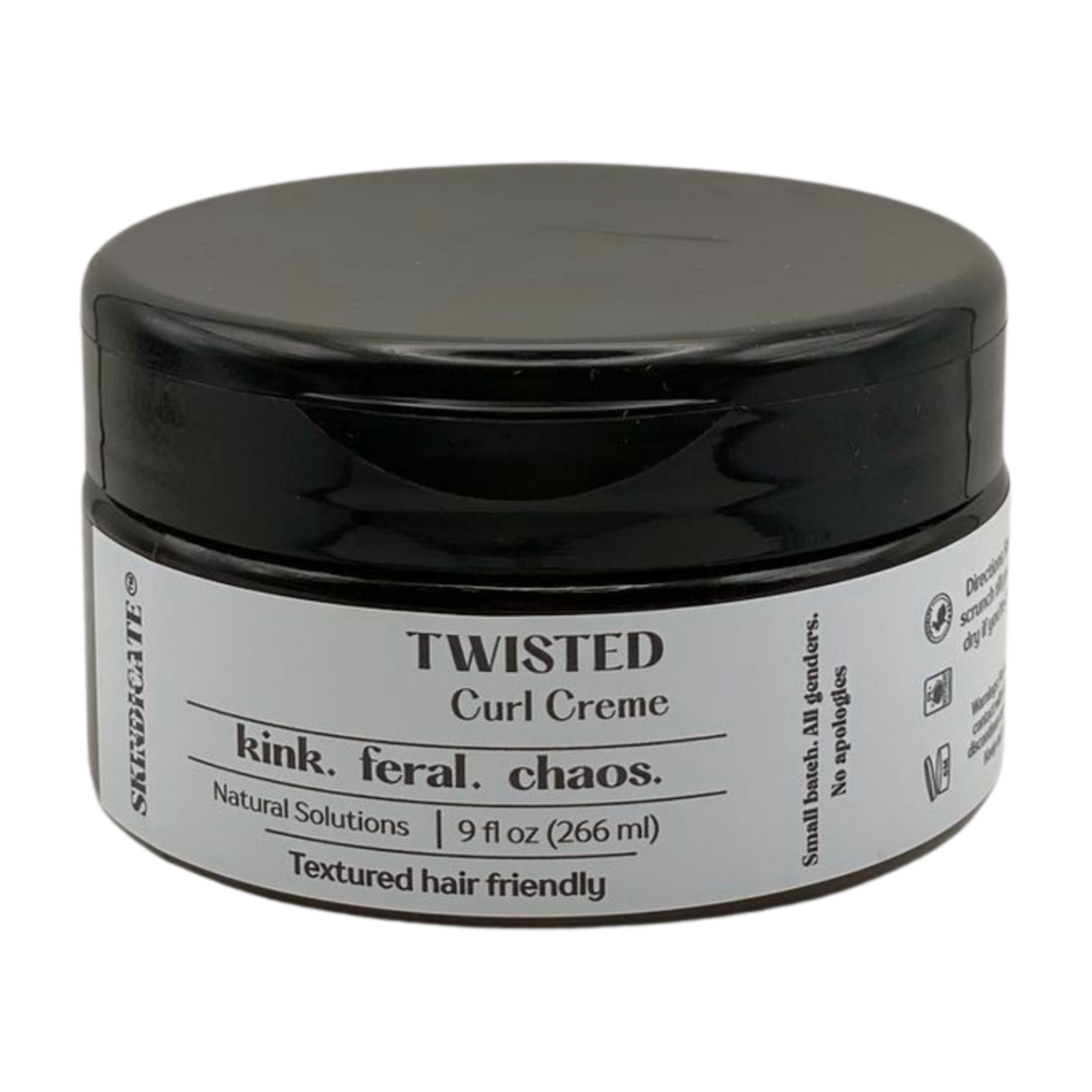 TWISTED — Curl Crème Because curls deserve chaos control.