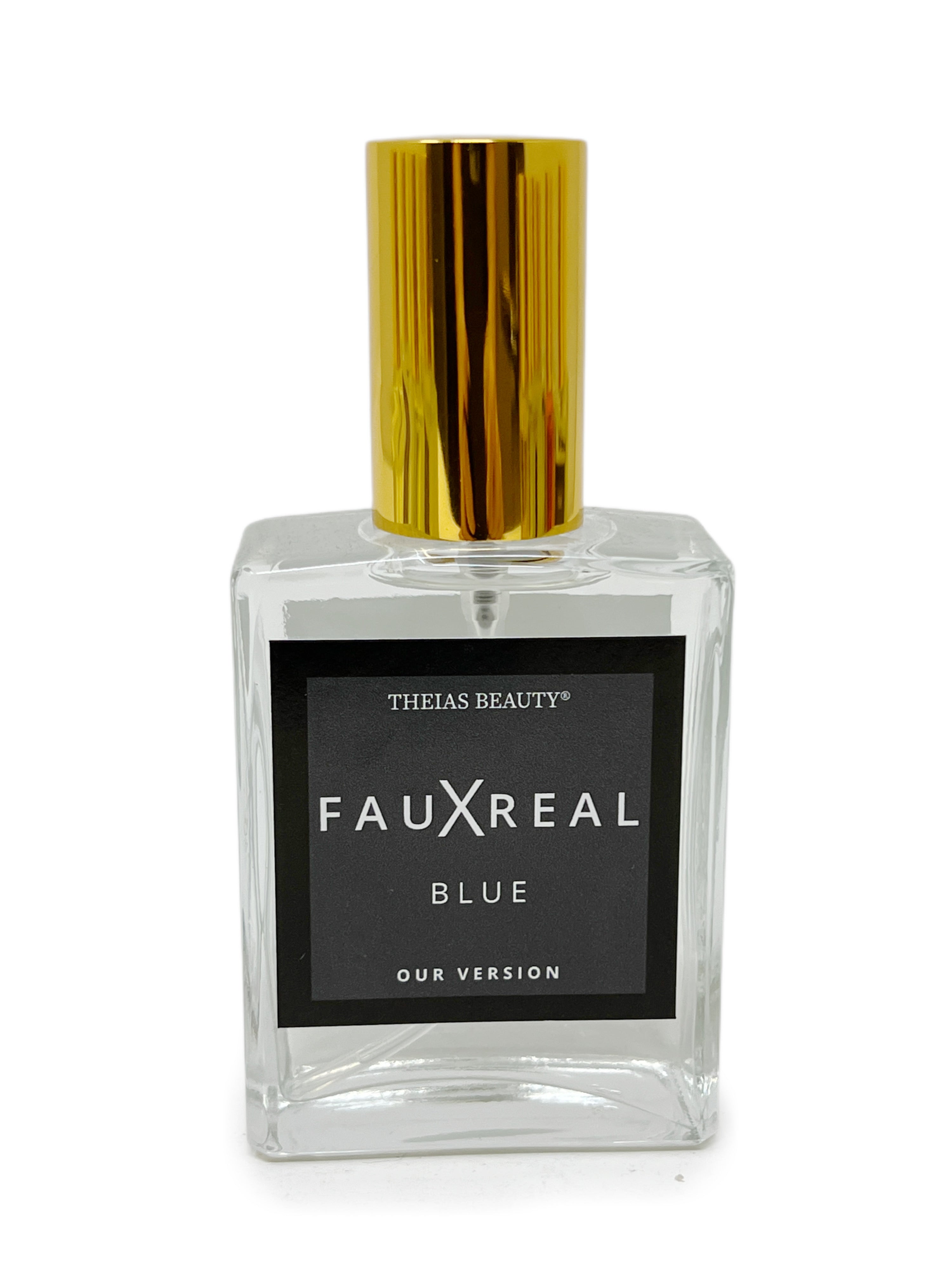 FAUXREAL Blue – Designer-Inspired Fragrance for Men (Spray & Roll-On)