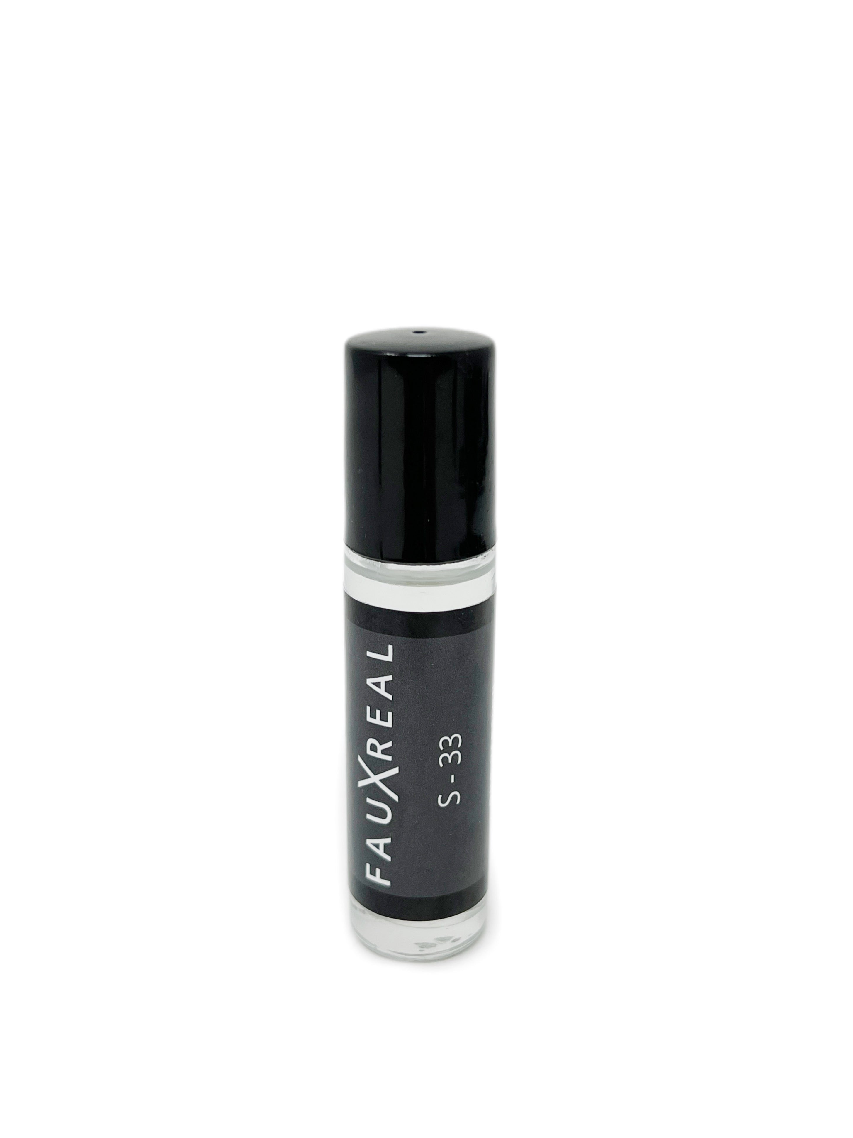 FAUXREAL S-33 – Designer-Inspired Fragrance (Spray & Roll-On)